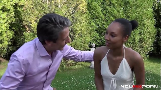 steve holmes, shade rose, youmixporn, ebony, outdoor