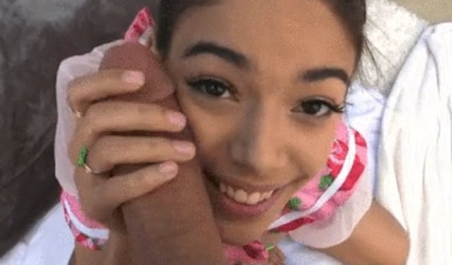 pov, handjob, blowjob, pink outfit, sailor outfit