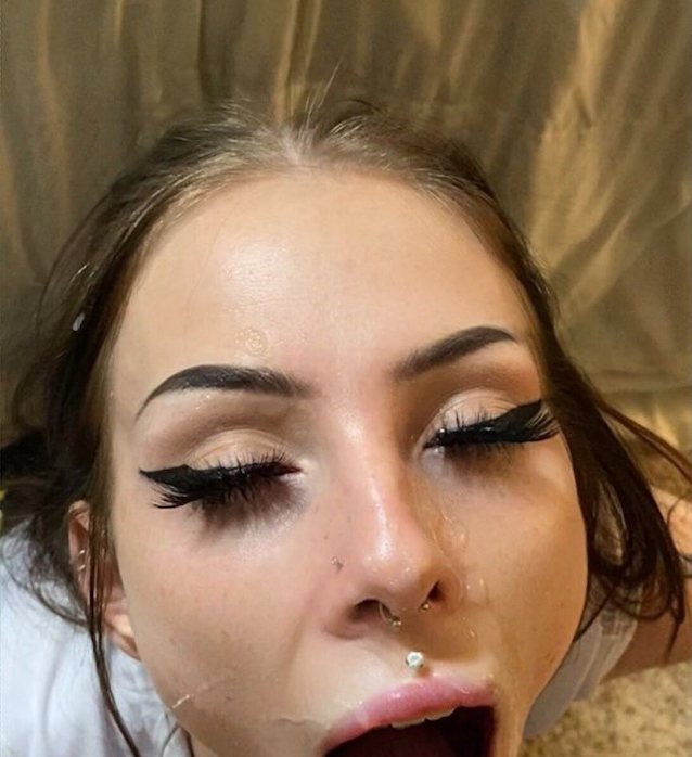 cum blowjob piercing