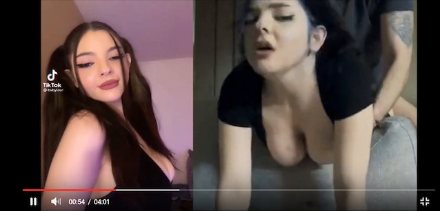 big tits, porn ad, tiktok ad