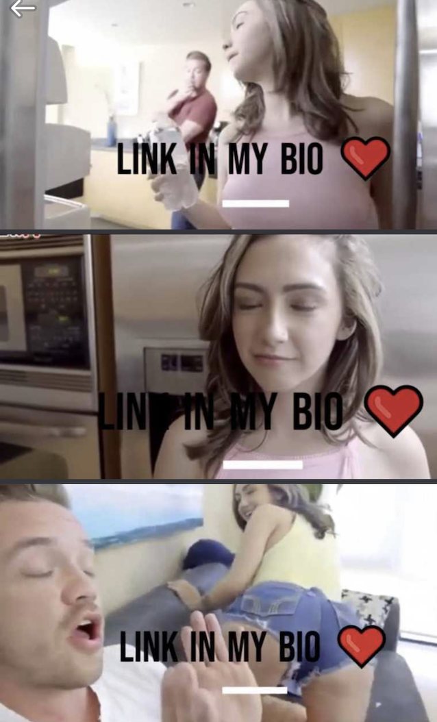 porn ad porn video teasing