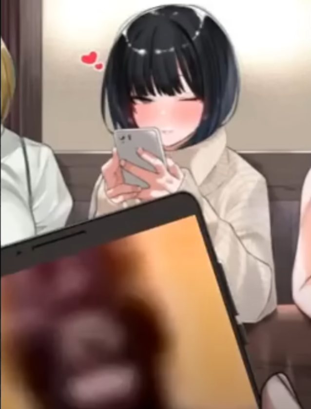 anime hentai black hair