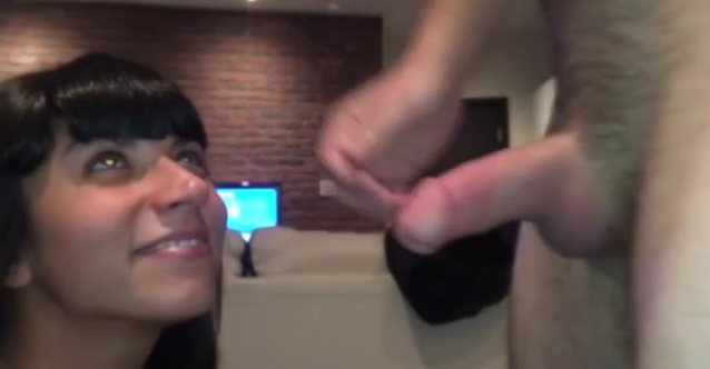 blowjob pointy nose teen