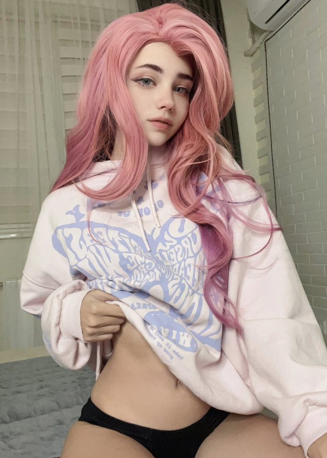 pink hair, instagram, random