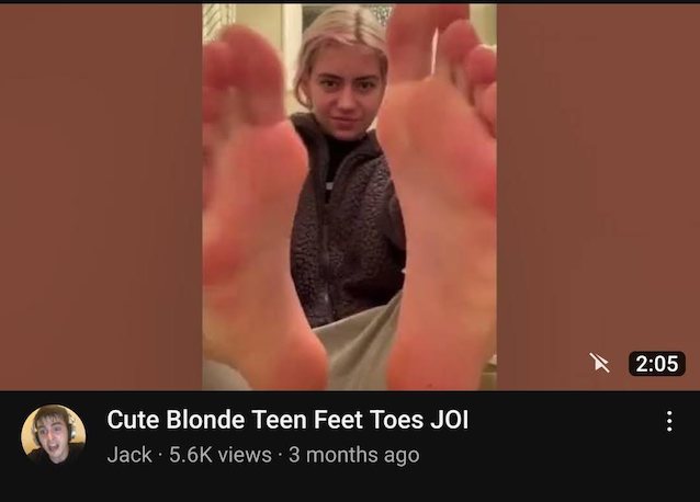 teen feet joi