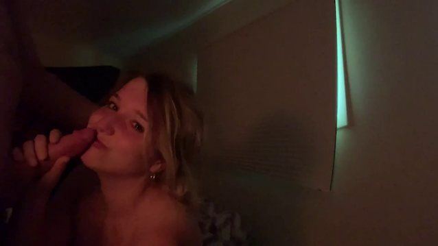 blonde blowjob amateur