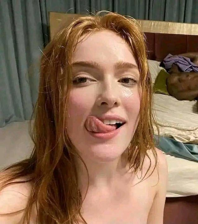 cum shot, redhead, white, facial, small tits