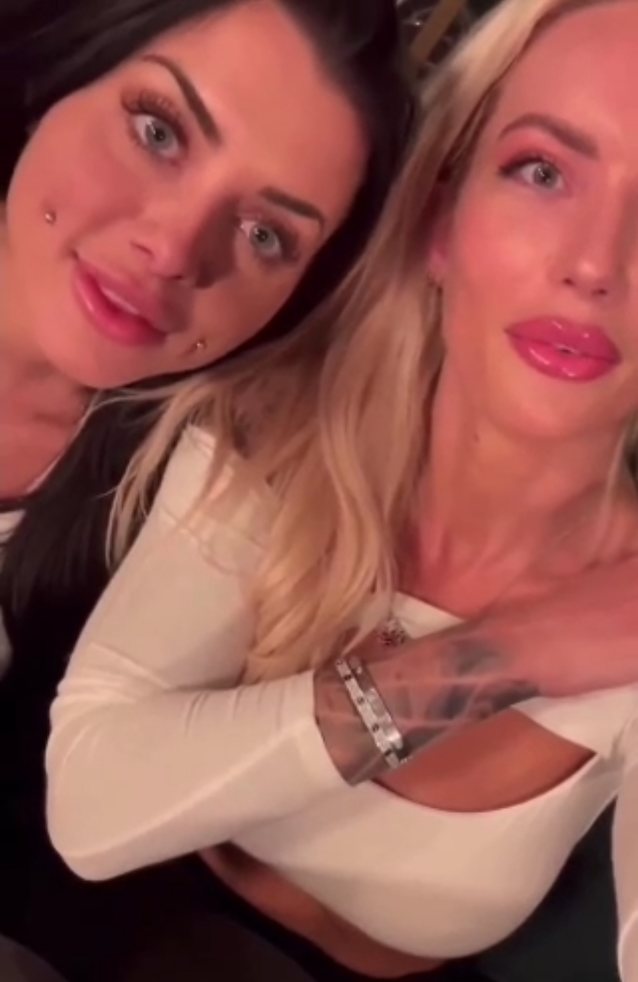tattoo blonde foursome