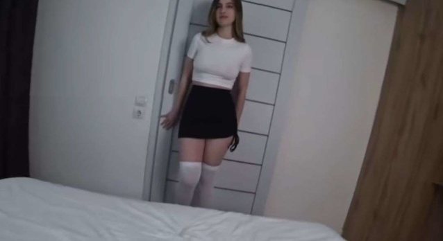 bedroom white black skirt