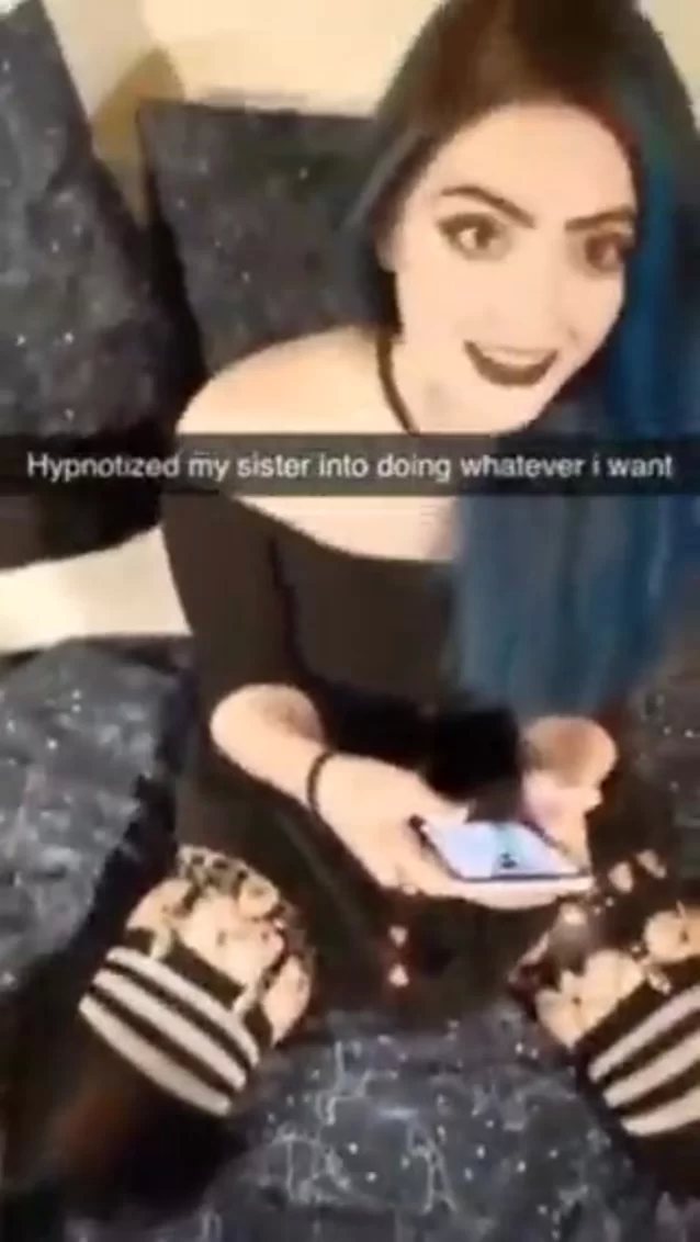 dark hair goth stockings