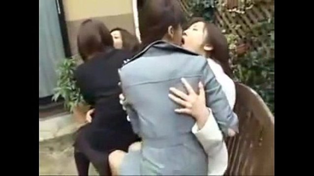 asian, jav, japanese, outdoor, french kiss