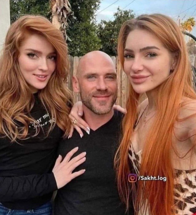 red head johnny sins social media