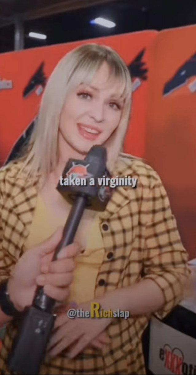 young, blonde, sister, interview