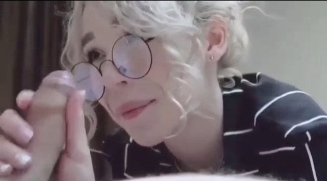 glasses, camgirl, white, blowjob