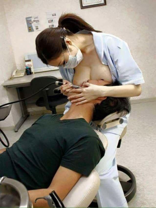 dentist, big boobs, asian, chinese, japanese