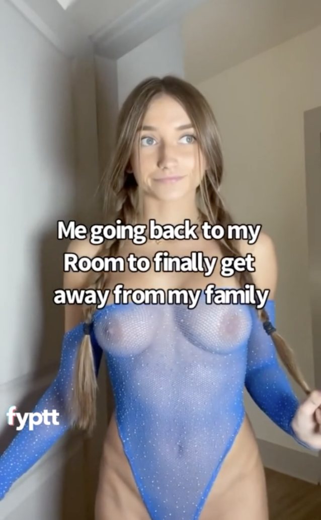 amateur, white, tiktok, tits, leotard