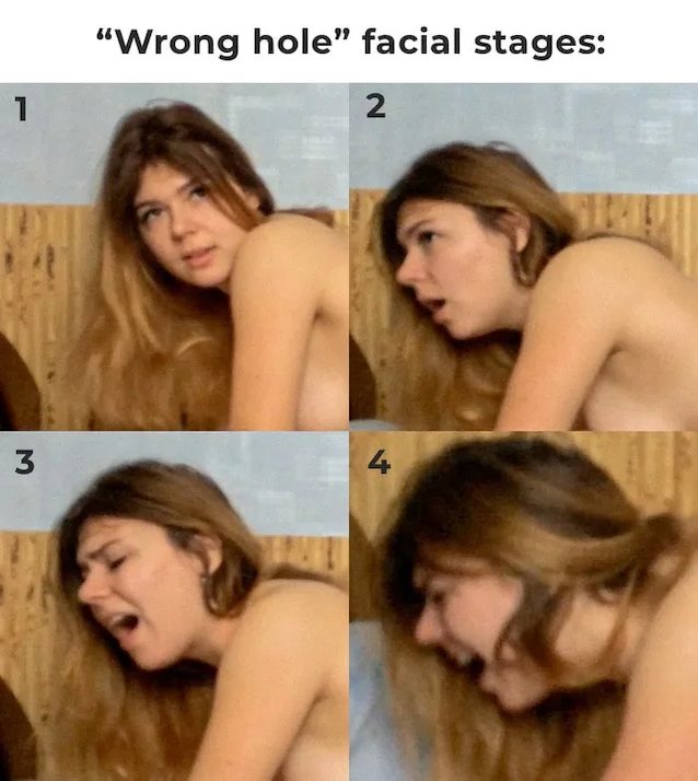 anal painal face