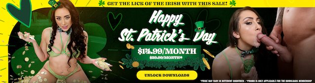 brazzers, brunette, blowjob st patricks, cum on face, mofos