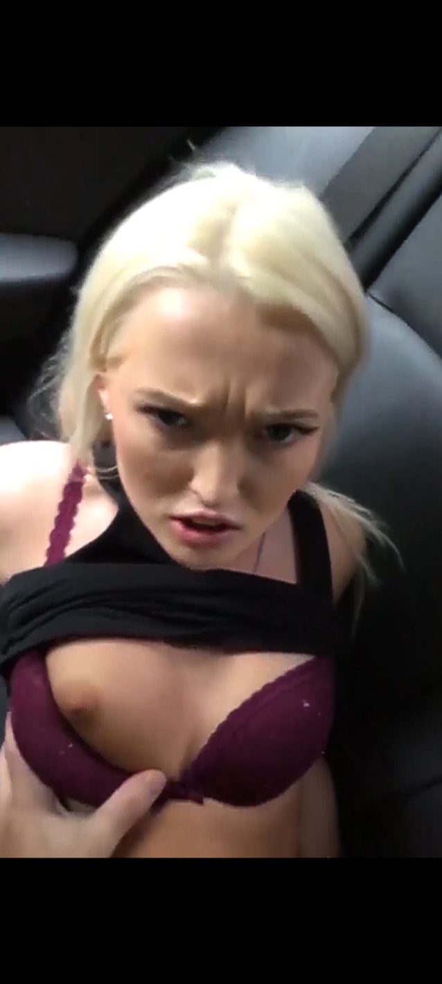 inthecar fucked blonde