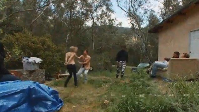 slut punish outside