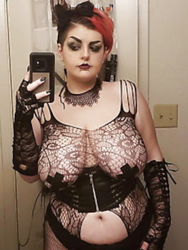 big tits, bbw, goth