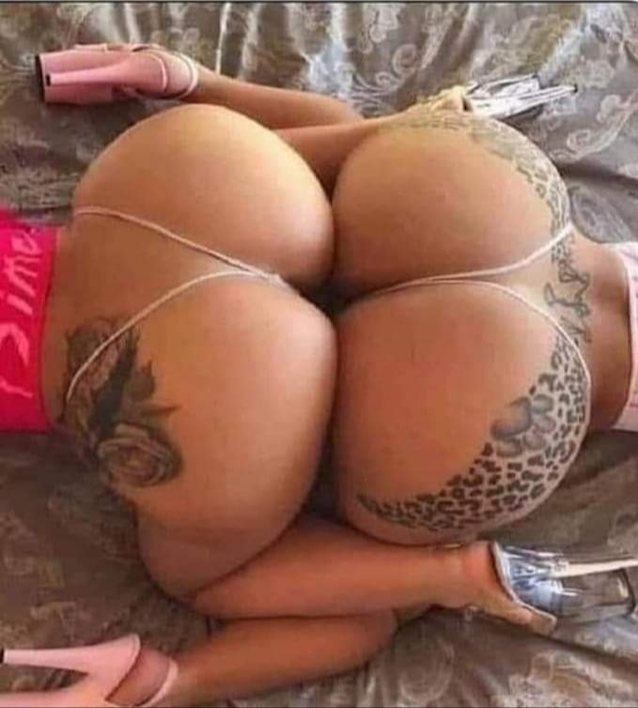 big ass, tattoo, slim body