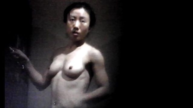 abs, fit, asian, shower, muscles