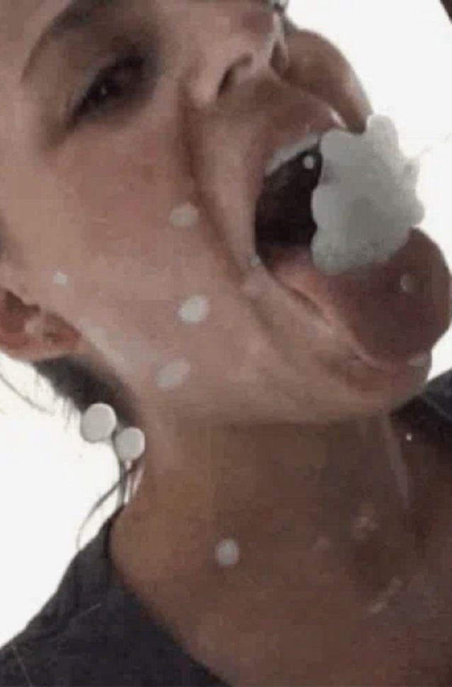 cum cum swallowing blonde