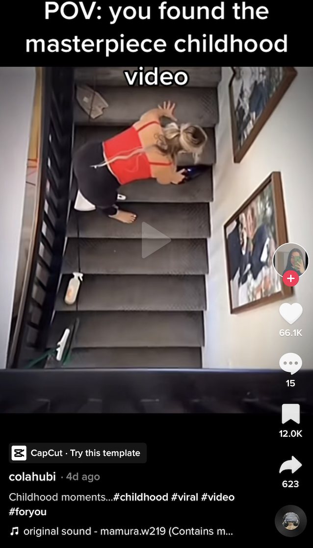 maid, blonde, mom, stepmom, stairs