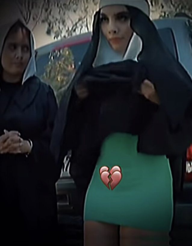 police, nun, slim, sexy