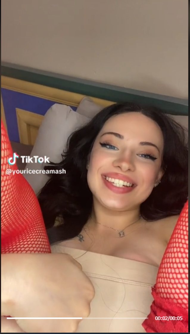 tiktok, brunette, amateur