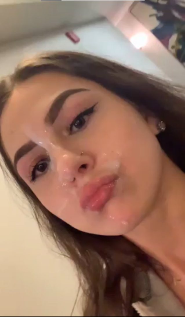 amateur cum face