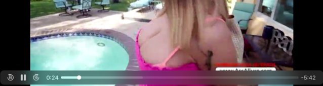 bigtits, tits, pink, swimsuit, haltertop