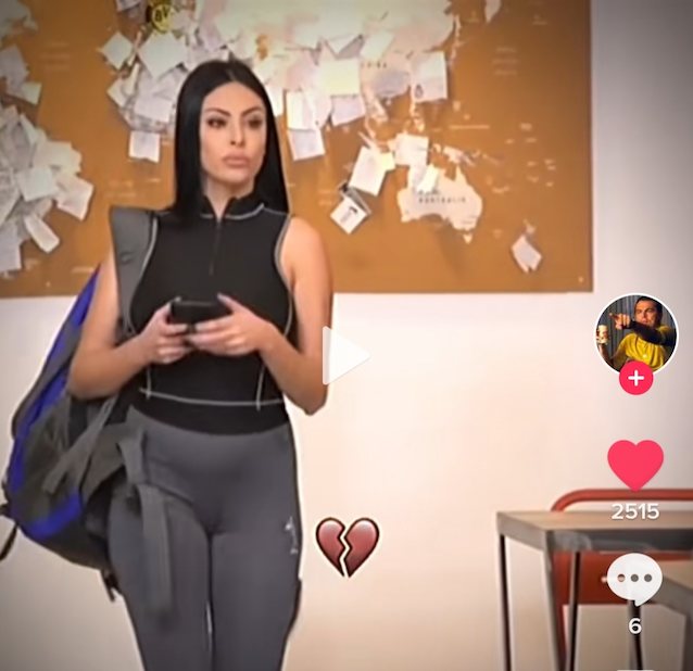 leggings brunette tiktok