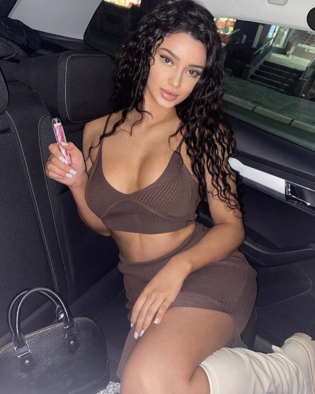 latina brunette elegant