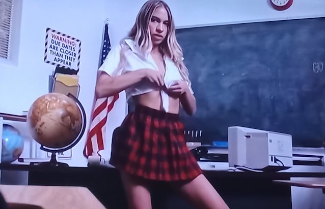 blonde, scool girl, fuck