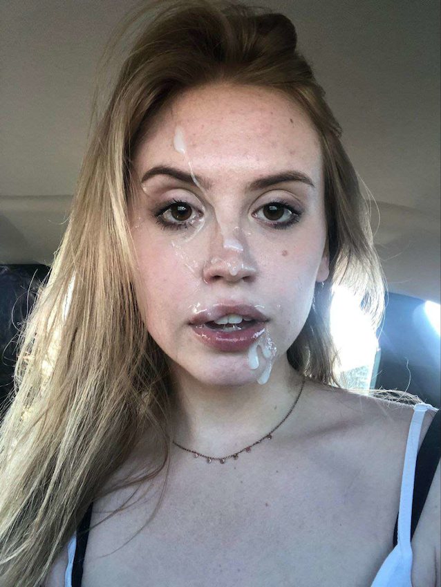 amateur, facial, blowjob, milky, deepthroat