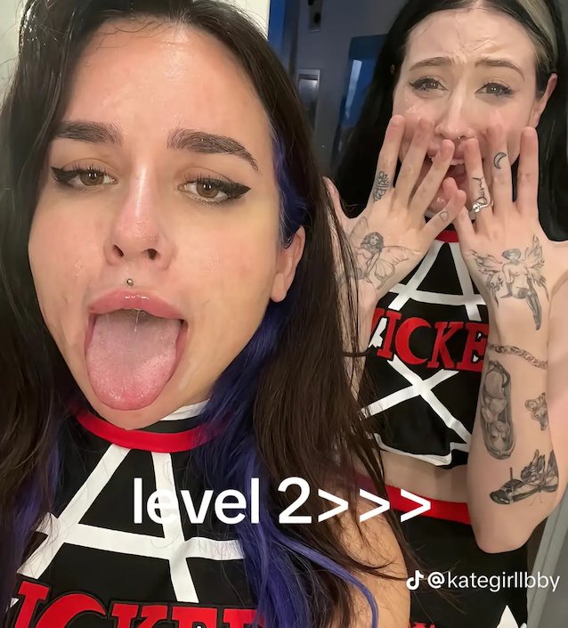 cum on face tattoed girls