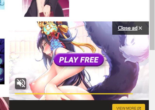 ads dark hair fox girl