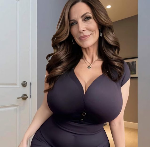 milf brunette huge tits