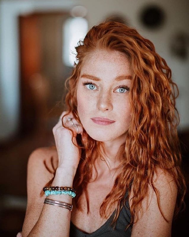 redhead, beautiful eyes, model, petite, small tits