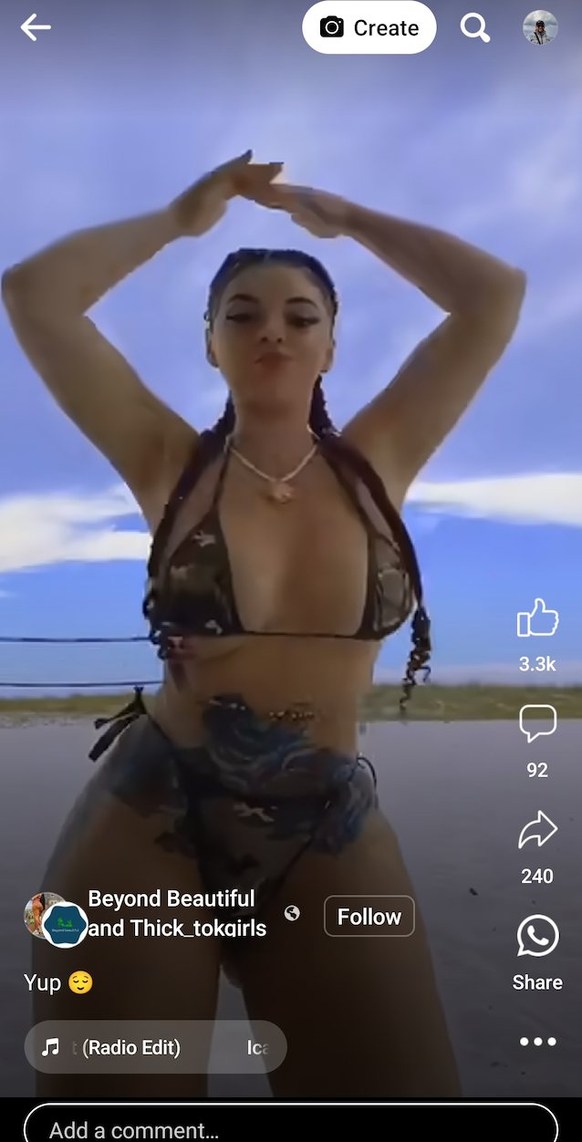 dance, thicc, bikini, tattoo