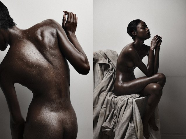 black, model, young, photoshoot, studio