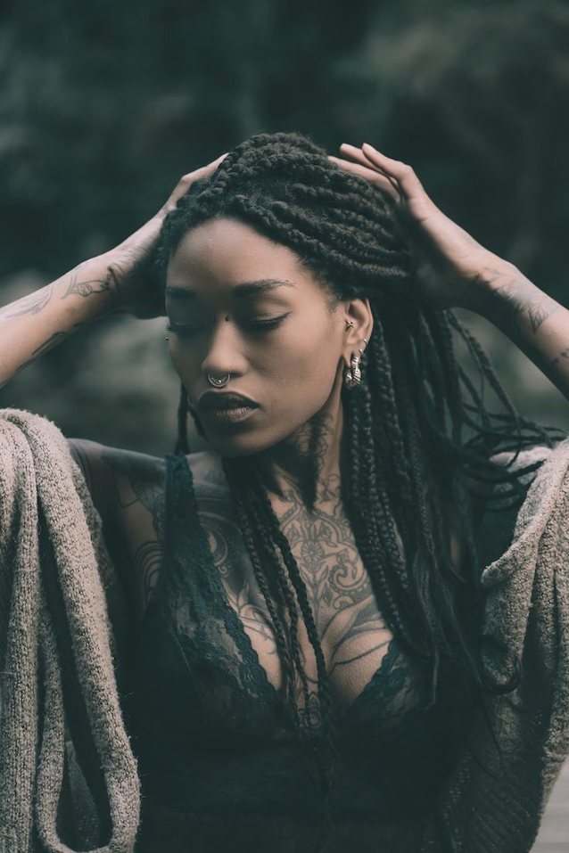 ebony tattoo solo