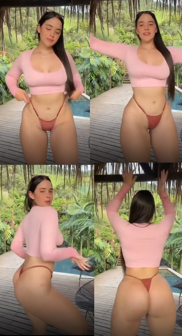 latina, dance, big ass, tiktok, instagram