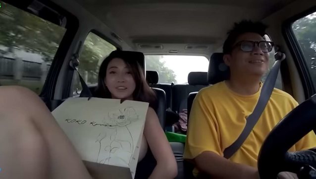asian taxi big boobs