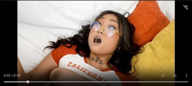 camgirl, porn ad, asian, brazzers