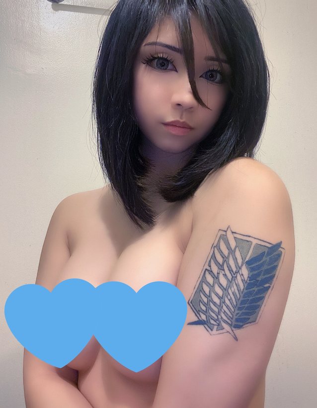 asian, cosplay, mikasa