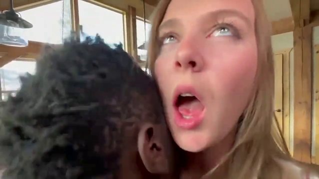 blonde, blacked, orgasm face