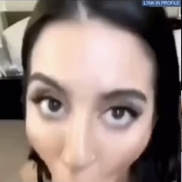 amateur brunette eye contact